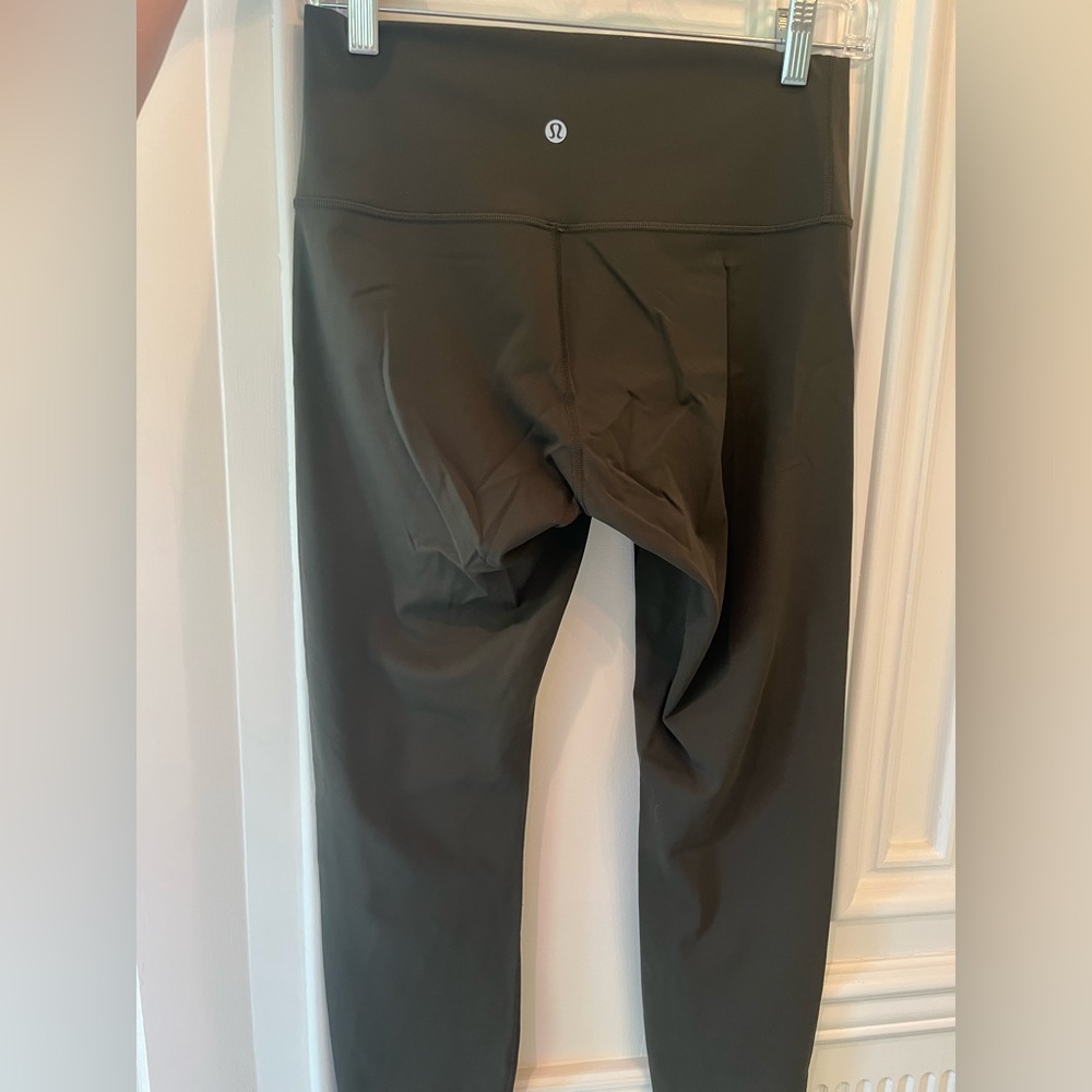 Lululemon Align Leggings - army green colored